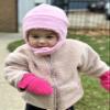 N'Ice Caps Baby Toddler Mittens Kids 2 Pairs Fleece Gloves Winter Warm Sherpa Lined (Black/Charcoal Sports, 2-3 Years) view 4