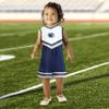 Little King NCAA Toddler/Youth Girls Team Cheer Jumper Dress-Penn State-Y6 view 2