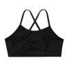 YONGHS Kids Girls' Sports Bra Criss Cross Back Crop Tops Cutout Vest for Dance/Yoga/Workout/Running Black B 16 Years view 4