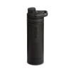 GRAYL UltraPress 16.9 oz Water Purifier & Filter Bottle for Hiking, Backpacking, Survival, Travel (Covert Black) view 1