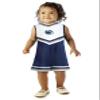 Little King NCAA Toddler/Youth Girls Team Cheer Jumper Dress-Penn State-3T view 1