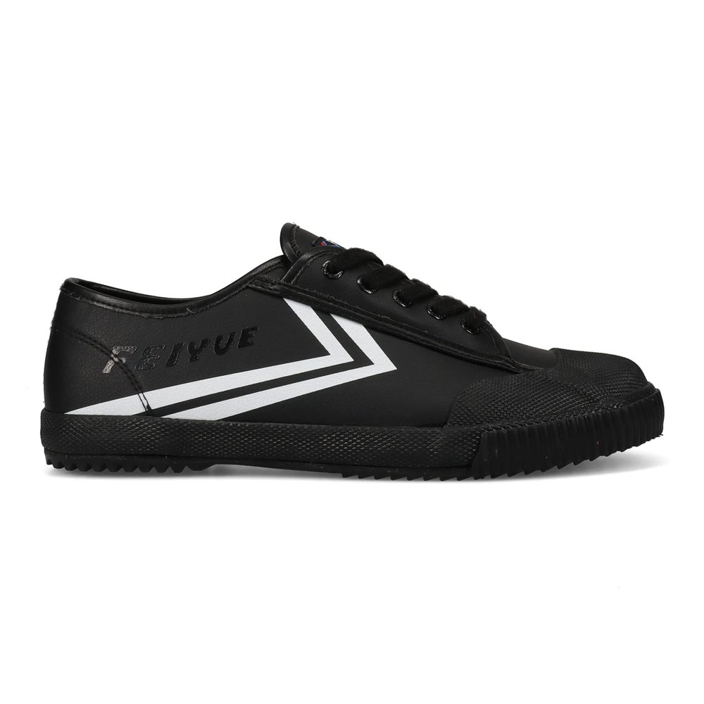 FEIYUE Fe Lo 1920 Vegan Leather or Recycled Canvas Training Shoes, Unisex Low Top Great Sneakers for Martial Arts, Parkour, Lifting, and Great for Every Day Casual Wear