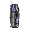 Boombah Superpack Bat Bag - Backpack Version (no wheels) - Holds 4 Bats - USA Allegiance Charcoal/Royal Blue/White view 2