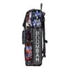 Boombah Superpack Bat Bag - Backpack Version (no wheels) - Holds 4 Bats - USA Allegiance Charcoal/Royal Blue/White view 4