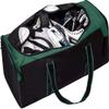 Jetstream Heavy Duty Multi Pocket Large Sports Gym Equipment 3-Pocket Travel Duffel Bag (Green, 32-Inch) view 4