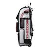 Boombah Superpack Hybrid Rolling Bat Bag - Baseball 2.0 Bat Pack White/Red/Black - Wheeled & Backpack Version view 3