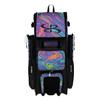 Boombah Superpack Hybrid Rolling Bat Bag - Lava 2.0 Bat Pack Multicolor - Wheeled & Backpack Version view 1