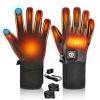 Savior Heated Gloves for Men and Women,Rechargeable Heated Electric Gloves,Suitable for Winter Outdoor Work,Skiing,Cycling,Running,Hiking,etc. view 1