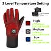 Savior Heated Gloves for Men and Women,Rechargeable Heated Electric Gloves,Suitable for Winter Outdoor Work,Skiing,Cycling,Running,Hiking,etc. view 2