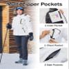 MAGCOMSEN Womens Snow Jacket Waterproof Insulated Ski Jackets Ladies Snowboarding Jackets Winter Jackets with Hood Windproof Hiking Jacket view 4