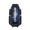 Boombah Superpack XL Rolling Bat Bag - 35.5" x 13.5" x 10" - The Natural Black/Red/White - Wheeled Version view 3