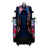 Boombah Superpack Hybrid Rolling Bat Bag - Flow 2.0 Bat Pack Navy/Red/White - Wheeled & Backpack Version view 3