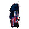 Boombah Superpack Hybrid Rolling Bat Bag - Flow 2.0 Bat Pack Navy/Red/White - Wheeled & Backpack Version view 4