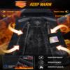 MAGCOMSEN Women Ski Jacket Waterproof Insulated Snow Jacket Winter Coat with Hood Ladies Snowboarding Jacket Black Winter Jacket view 2