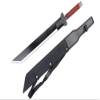 KinStore 28.5" Fantasy Broad Sword Ninja Machete Blade Full Tang Fixed Blade Hunting Tactical Survival Knife with Sheath view 1