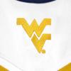 Little King NCAA Infant/Toddler Girls One Piece Team Cheer Jumper Dress-West Virginia Mountaineers-4T view 4