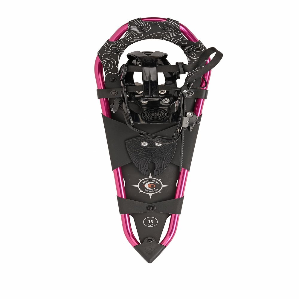 Crescent Moon Women's Trail Snowshoes - Gold 13 (Pink)
