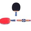 LINGOSHUN Professional Table Tennis Racket,5-Ply Wood,Flared Handle Ping Pong Bat for Trainers, Amateurs,Beginners,Expert / 5 Stars/Short Handle view 2