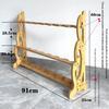 HAOKTSB Weapon Display Stand Martial Arts Sword Stands, Weapon Racks Sword Stands, Floor Standing Sword Holder Display Stand, Vertical Display Stand for Knife Sword Stand view 2