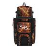 Boombah Superpack Bat Bag - Backpack Version (no wheels) - Holds 4 Bats - Scales Black/Orange/White view 1