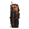 Boombah Superpack Bat Bag - Backpack Version (no wheels) - Holds 4 Bats - Scales Black/Orange/White view 2
