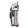 Boombah Rolling Superpack Baseball/Softball Gear Bag - 23-1/2" x 13-1/2" x 9-1/2" - Baseball 2 White/Red/Black - Telescopic Handle - Holds 4 Bats - Wheeled Version view 4