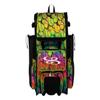 Boombah Rolling Superpack 2.0 Baseball/Softball Gear Bag - 23-1/2" x 13-1/2" x 9-1/2" - Softball Neon Ballpark Multi - Telescopic Handle - Holds 4 Bats - Wheeled Version