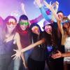 SHQDD 64Pack LED Glasses 5 Colors Light Up Glasses,Glow In The Dark Party Supplies, Shutter Shades Glow Sticks Glasses Neon Sunglasses Accessories for Kids Adults New Years Eve view 2