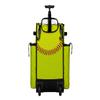 Boombah Rolling Superpack 2.0 Baseball/Softball Gear Bag - 23-1/2" x 13-1/2" x 9-1/2" - Softball 2.0 Optic Yellow/Red/Black - Telescopic Handle - Holds 4 Bats - Wheeled Version view 3