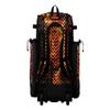 Boombah Superpack Hybrid Rolling Bat Bag - Scales Bat Pack Black/Orange/White - Wheeled & Backpack Version view 3