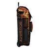 Boombah Rolling Superpack 2.0 Baseball/Softball Gear Bag - 23-1/2" x 13-1/2" x 9-1/2" - Scales Black/Orange/White - Telescopic Handle - Holds 4 Bats - Wheeled Version view 2