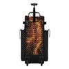 Boombah Rolling Superpack 2.0 Baseball/Softball Gear Bag - 23-1/2" x 13-1/2" x 9-1/2" - Scales Black/Orange/White - Telescopic Handle - Holds 4 Bats - Wheeled Version view 3