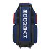 Boombah Superpack XL Rolling Bat Bag - 35.5" x 13.5" x 10" - USA Baseball Royal Blue/Red/White - Wheeled Version view 3