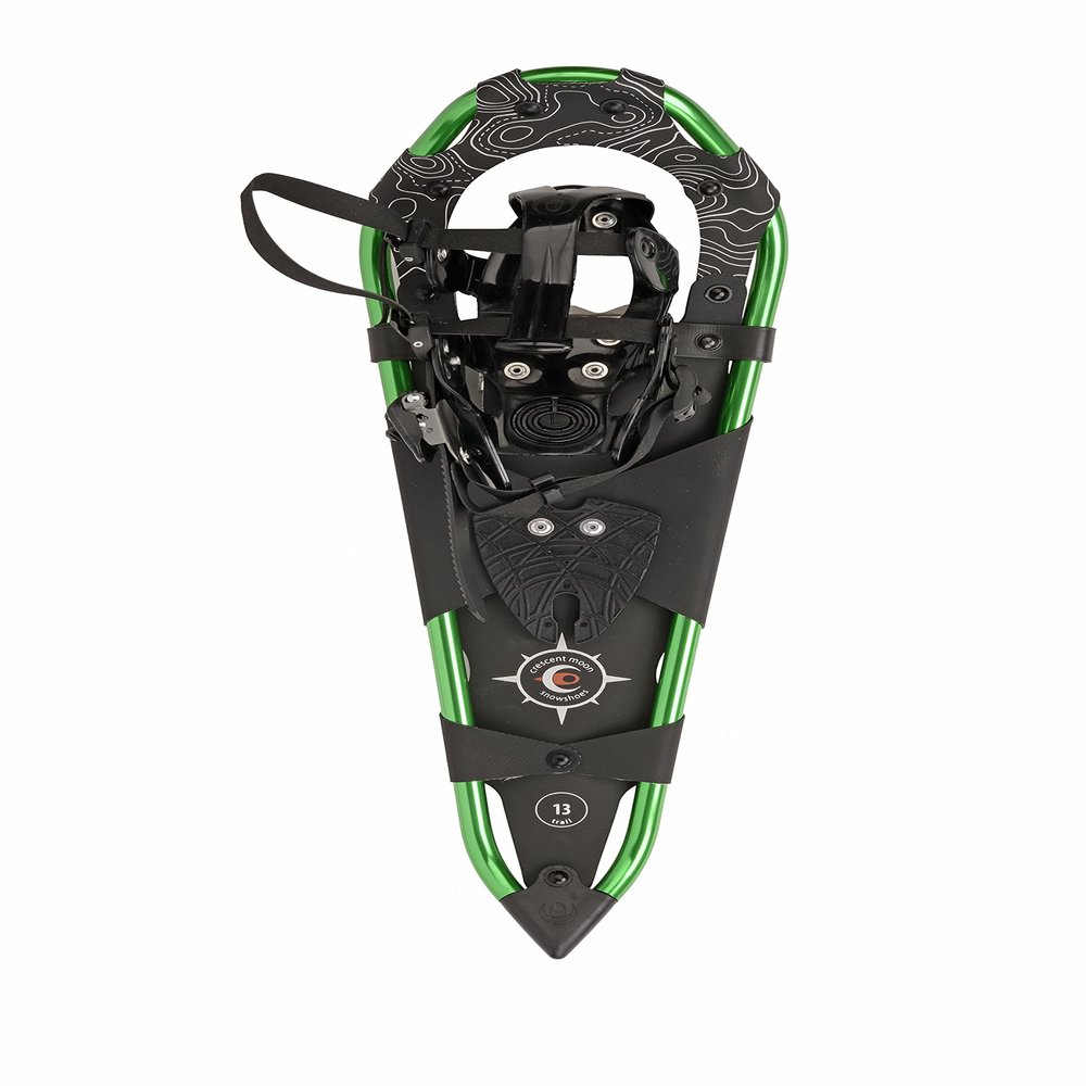 Crescent Moon Women's Trail Snowshoes - Gold 13 (Green)
