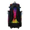 Boombah Superpack Hybrid Rolling Bat Bag - Rainbow Flow - Baseball Softball Equipment Bag with Wheels - Holds 4 Bats, Ventilated Shoe Compartment, Telescopic Handle - Wheeled & Backpack Version view 2