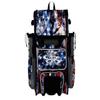 Boombah Superpack Hybrid Rolling Bat Bag - USA Allegiance Bat Pack Black/Red/White - Wheeled & Backpack Version view 1