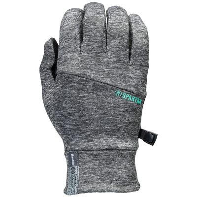 Franklin Sports Spartan Race Gloves - Mens + Womens Trail Runner Gloves - Pair - Black/Grey - Adult Small - Multi Sport