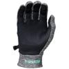 Franklin Sports Spartan Race Gloves - Mens + Womens Trail Runner Gloves - Pair - Black/Grey - Adult Small - Multi Sport view 2