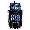Boombah Superpack Hybrid Rolling Bat Bag - USA Banner Bat Pack Black/Royal Blue/White - Wheeled & Backpack Version view 1
