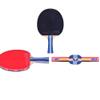 LINGOSHUN Professional Table Tennis Racket,5-Ply Wood,Flared Handle Ping Pong Bat for Trainers, Amateurs,Beginners,Expert / 5 Stars/Long Handle view 2