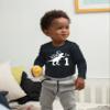 First Birthday Boys Outfit Tractor Construction Shirt Dinosaur Baby boy Wild Shirts rawr Dino one Year Old Gifts (US, Age, 2 Years, Charcoal Black - Long Sleeve - Rawr) view 2