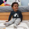 First Birthday Boys Outfit Tractor Construction Shirt Dinosaur Baby boy Wild Shirts rawr Dino one Year Old Gifts (US, Age, 2 Years, Charcoal Black - Long Sleeve - Rawr) view 3