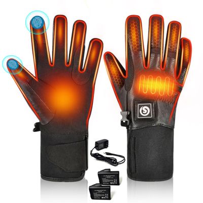 Savior Heated Gloves for Men and Women,Rechargeable Heated Electric Gloves,Suitable for Winter Outdoor Work,Skiing,Cycling,Running,Hiking,etc.
