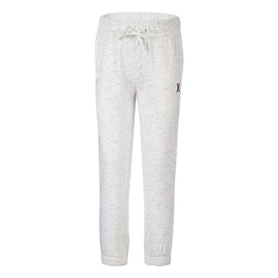 Hurley girls Soft Knit Jogger Sweatpants, Sail/Rose Gold, Medium US