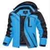 MAGCOMSEN Women's Snowboard Jackets Waterproof Insulated Ski Jackets Warm Winter Coats with Hood Ladies Snow Jackets L view 1