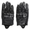 FAVOMOTO Winter Genuine Leather Touch Screen Gloves for Outdoor Sports Warm Thicken Riding Workout Gloves Black for Cycling Climbing Hiking view 1