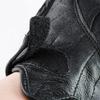 FAVOMOTO Winter Genuine Leather Touch Screen Gloves for Outdoor Sports Warm Thicken Riding Workout Gloves Black for Cycling Climbing Hiking view 2