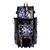 Boombah Rolling Superpack 2.0 Baseball/Softball Gear Bag - 23-1/2" x 13-1/2" x 9-1/2" - USA Allegiance Charcoal/Royal Blue/White - Telescopic Handle - Holds 4 Bats - Wheeled Version view 1