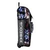 Boombah Rolling Superpack 2.0 Baseball/Softball Gear Bag - 23-1/2" x 13-1/2" x 9-1/2" - USA Allegiance Charcoal/Royal Blue/White - Telescopic Handle - Holds 4 Bats - Wheeled Version view 2