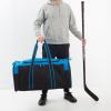 Jetstream Heavy Duty Multi Pocket Large Sports Gym Equipment 3-Pocket Travel Duffel Bag (Blue, 32-Inch) view 2